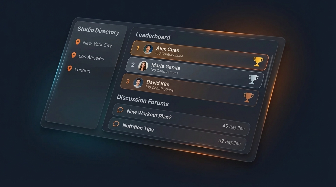 Community Hub feature visual.